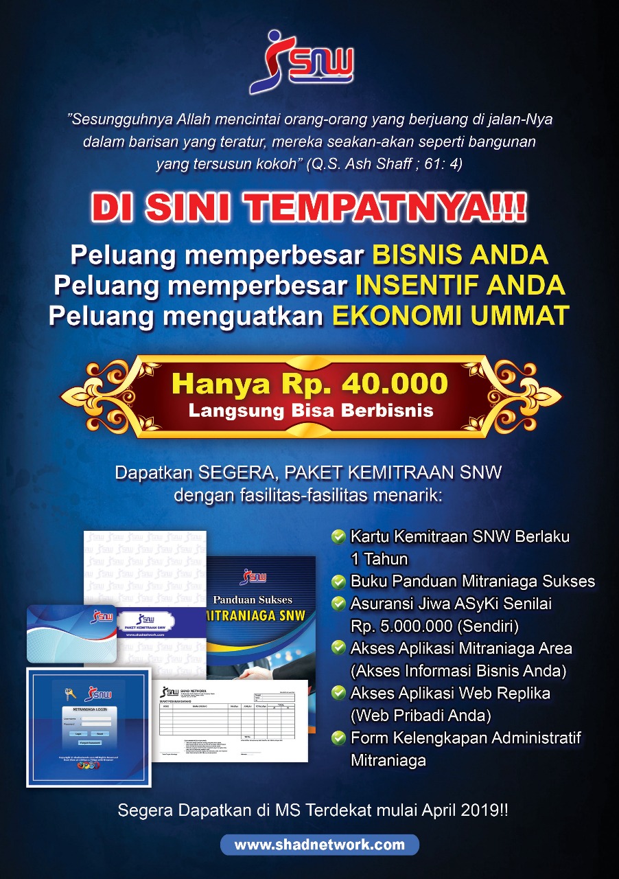Brosur Paket Kemitraan SNW