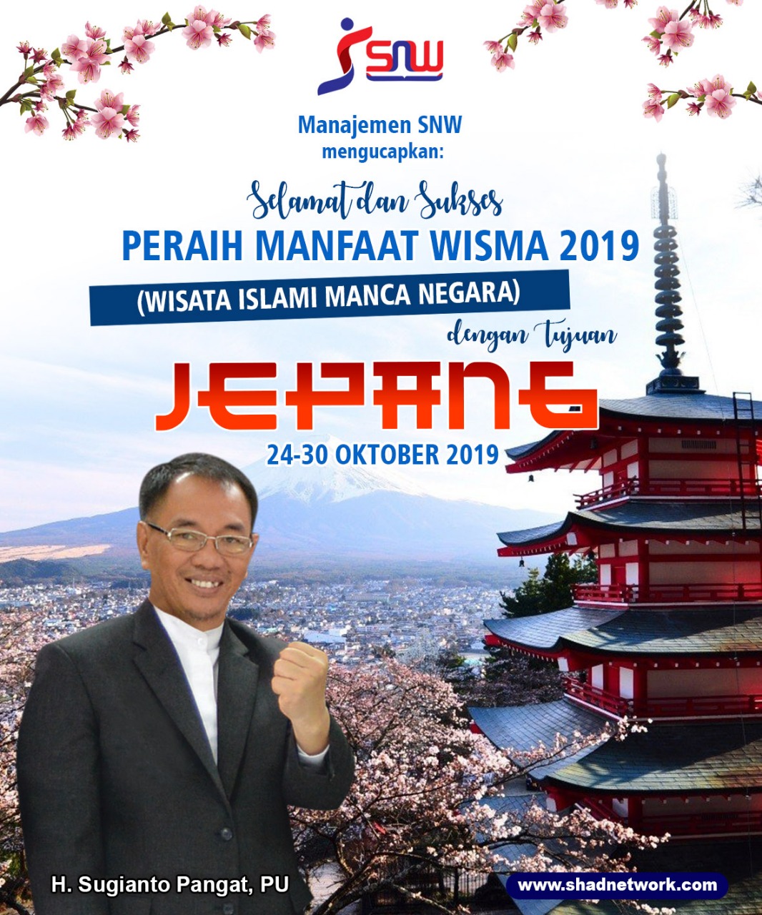 Wisata Manca Negara 2019 ke Jepang