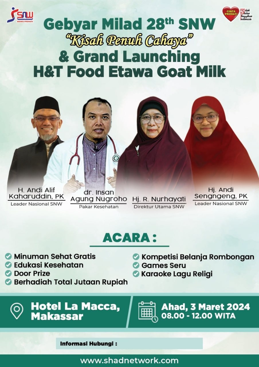 Milad SNW di Makasar