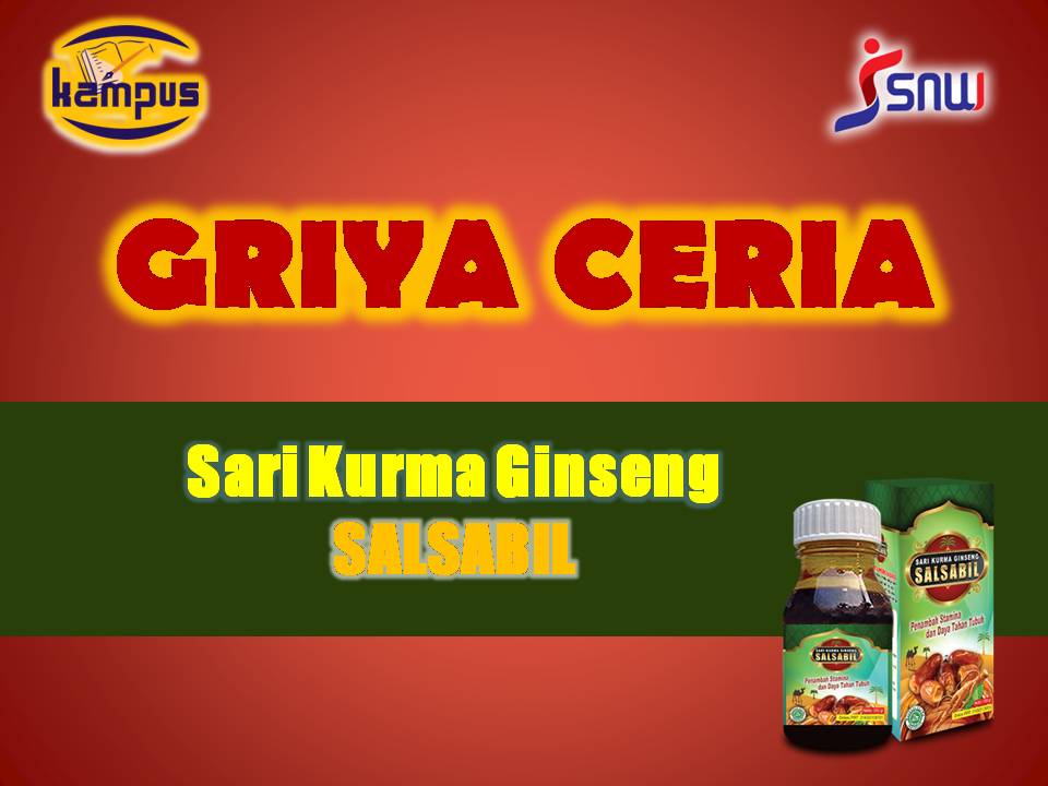 Panduan Griya Ceria Sari Kurma Ginseng Salsabil