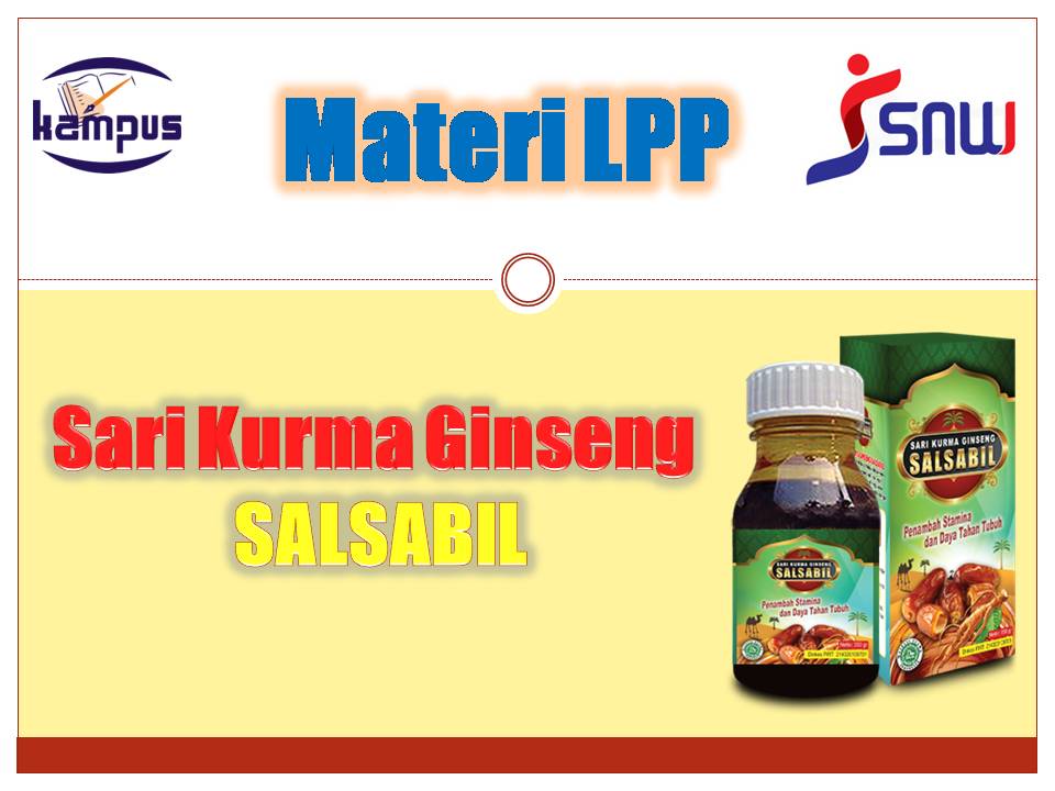 Sari Kurma Ginseng Salsabil