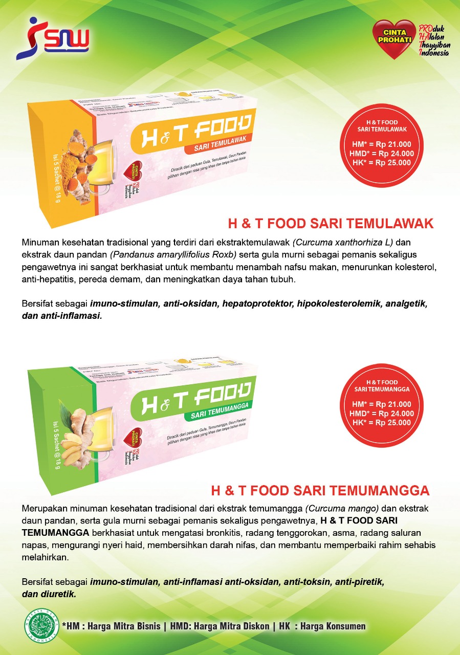Hot Foot Sari Temulawak & Sari Temumangga